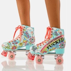 Happy Go Lucky Roller Skates